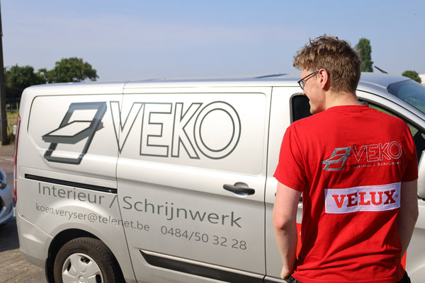 T-shirt met logo bedrijfskledij