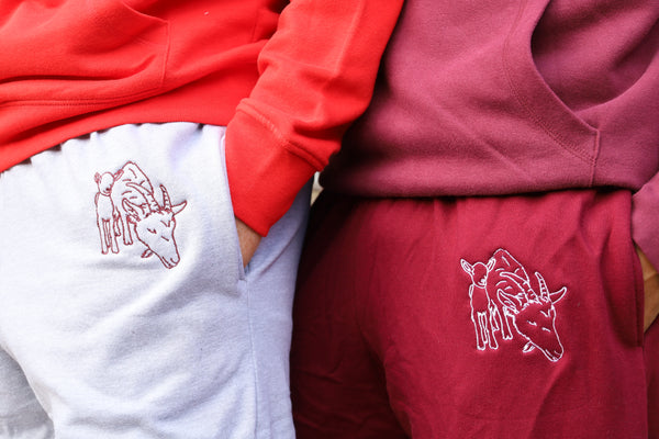 Joggingbroek met lijntekening