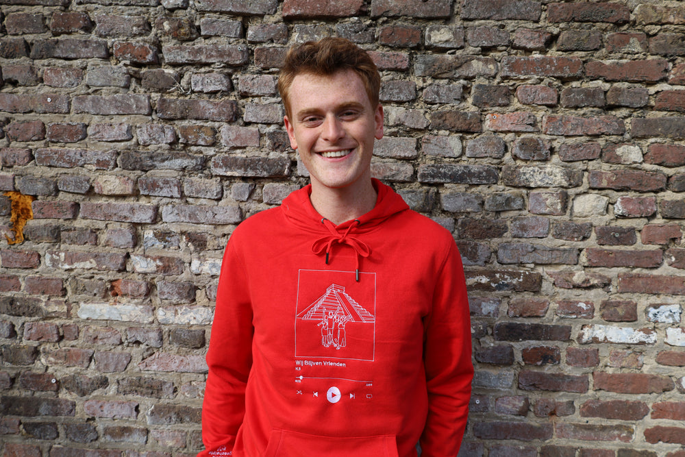 Trui met spotify lijntekening