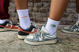 Sokken met logo