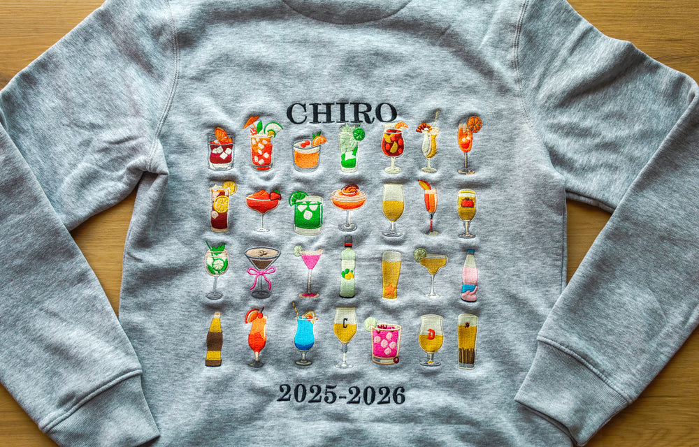 Groepsaankoop favoriete drankjes trui 5-18 stuks