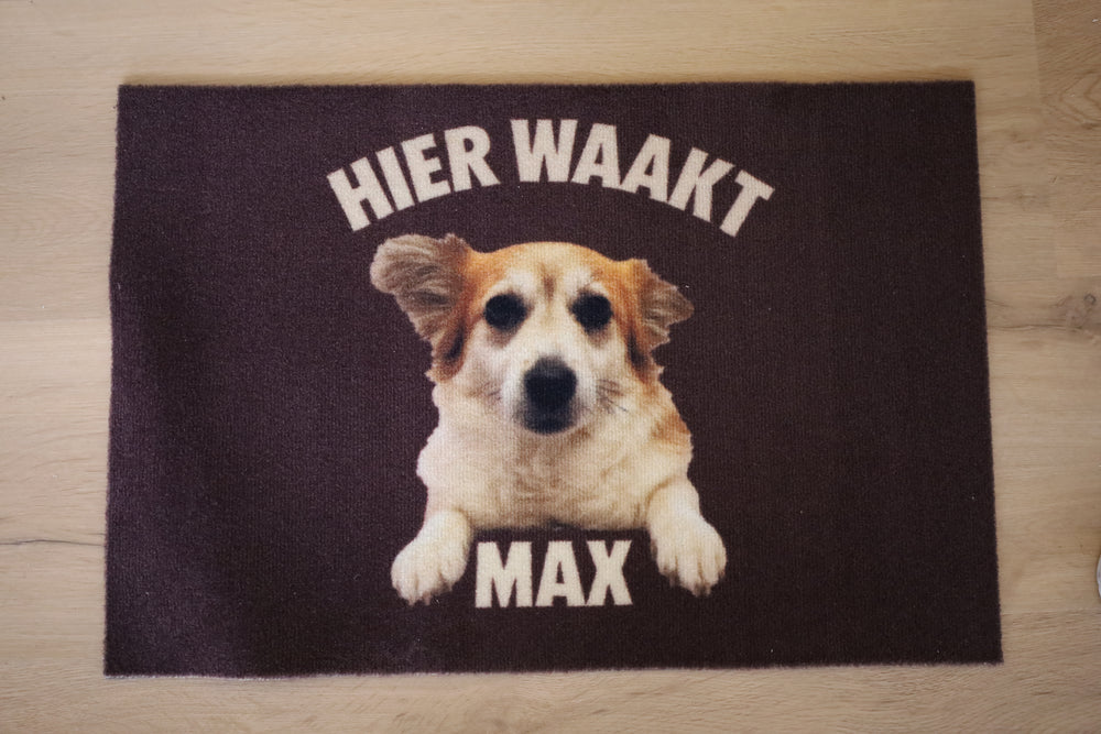 Deurmat met huisdier foto