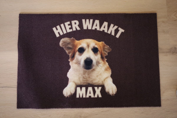 Deurmat met huisdier foto