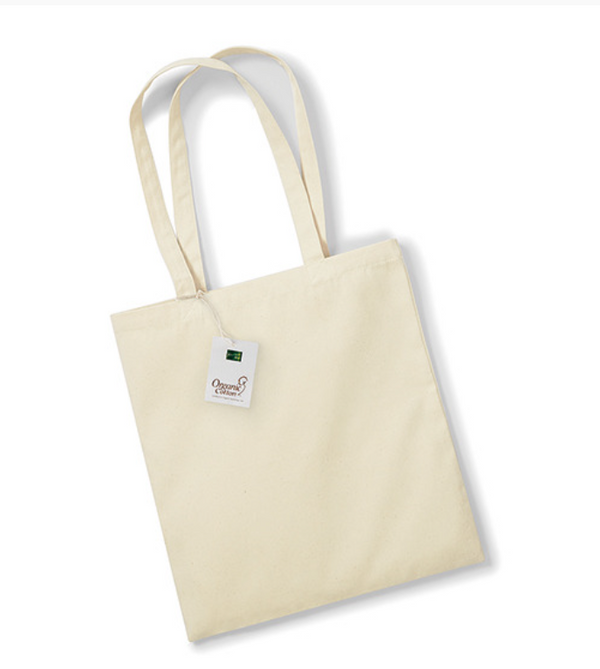 Tote bag met lijntekening