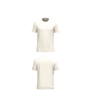 Beige Premium T-shirt personaliseren met borduring of bedrukking – ecologisch materiaal, comfortabele pasvorm en luxe uitstraling, professioneel geborduurd en bedrukt door PANTR. in Wevelgem.