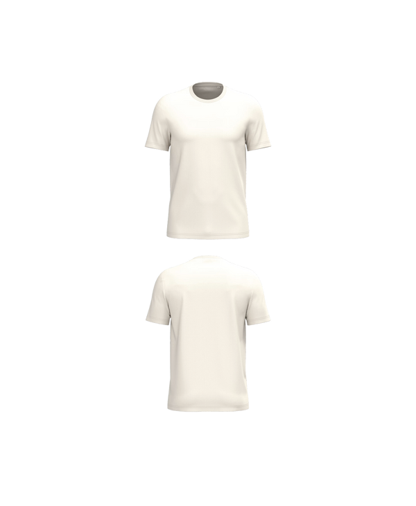Beige Premium T-shirt personaliseren met borduring of bedrukking – ecologisch materiaal, comfortabele pasvorm en luxe uitstraling, professioneel geborduurd en bedrukt door PANTR. in Wevelgem.