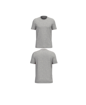Heather grey Premium T-shirt personaliseren met borduring of bedrukking – ecologisch materiaal, comfortabele pasvorm en luxe uitstraling, professioneel geborduurd en bedrukt door PANTR. in Wevelgem.