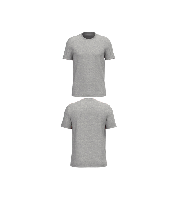 Heather grey Premium T-shirt personaliseren met borduring of bedrukking – ecologisch materiaal, comfortabele pasvorm en luxe uitstraling, professioneel geborduurd en bedrukt door PANTR. in Wevelgem.