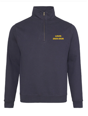 Hermes pakket: quarter zipper + t-shirt
