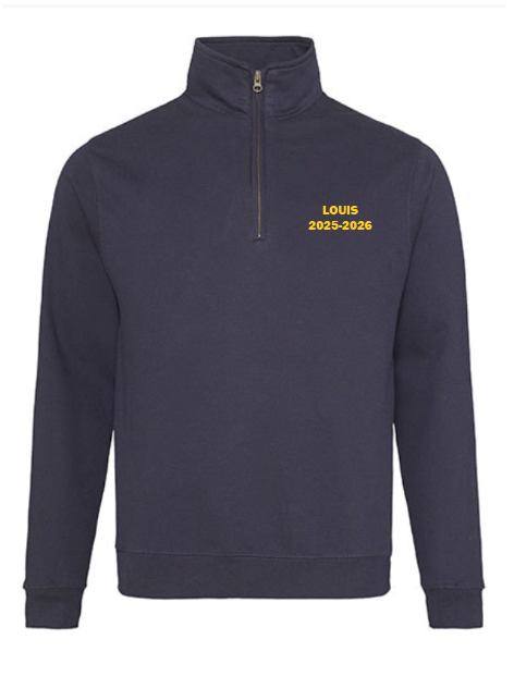 Hermes pakket: quarter zipper + t-shirt