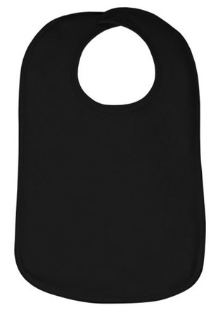 Slabbetje met naam geboortekaartje