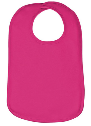 Slabbetje met naam geboortekaartje