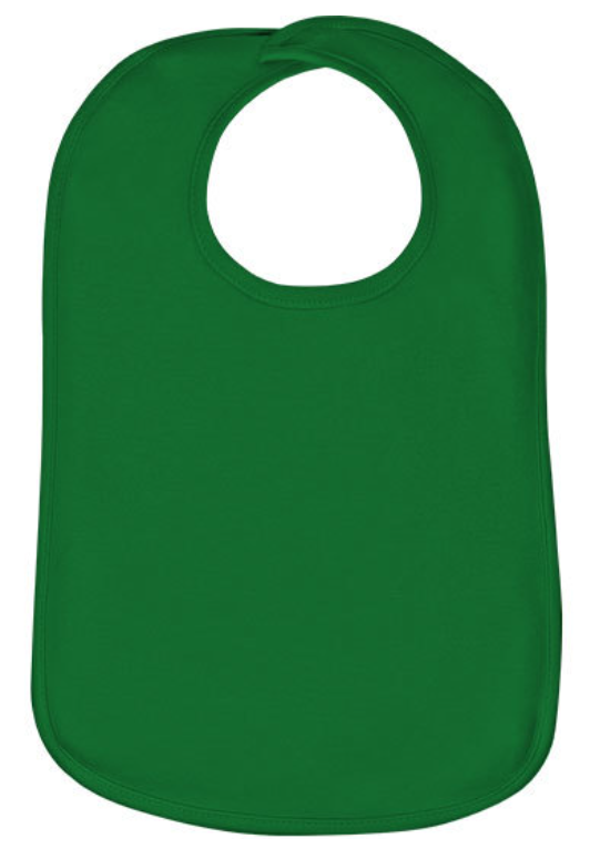 Slabbetje met naam geboortekaartje