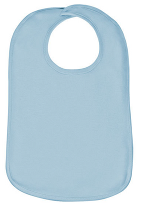 Slabbetje met naam geboortekaartje