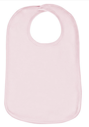 Slabbetje met naam geboortekaartje