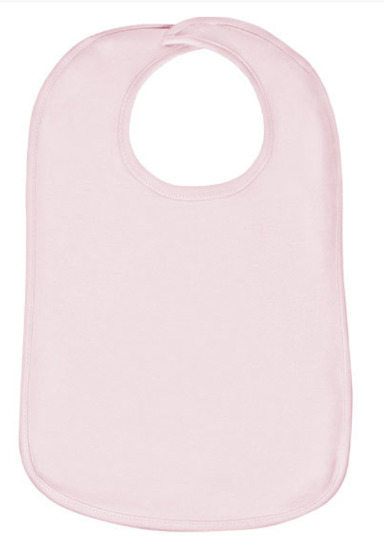 Slabbetje met naam geboortekaartje