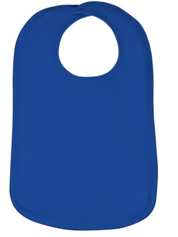 Slabbetje met naam geboortekaartje