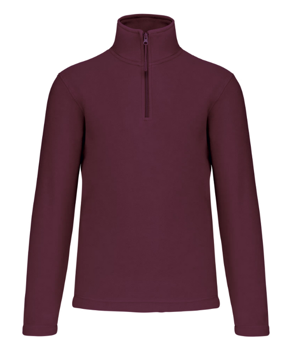 Essential fleece trui halve zip - groepsbestelling