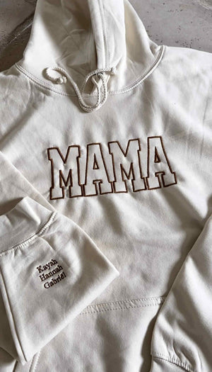 MAMA trui hoofdletters