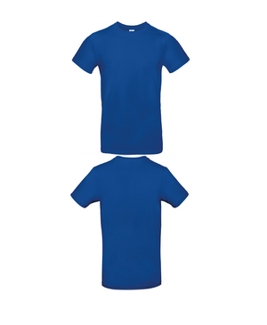 Royal blauwe Essential T-shirt personaliseren met borduring of bedrukking – comfortabel en veelzijdig, professioneel geborduurd en bedrukt door PANTR. in Wevelgem.