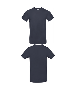 Navy blauwe Essential T-shirt personaliseren met borduring of bedrukking – comfortabel en veelzijdig, professioneel geborduurd en bedrukt door PANTR. in Wevelgem.
