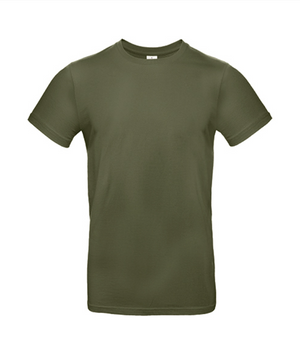 T-shirt met lijntekening achterkant