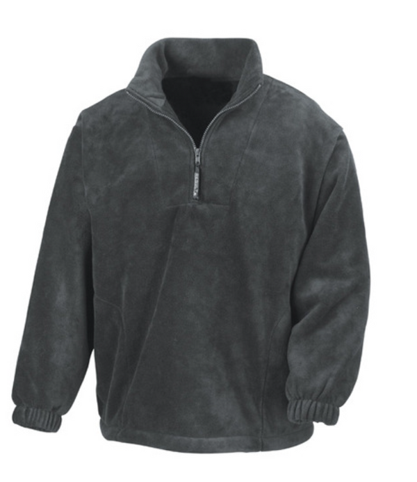 Luxury fleece trui halve zip - groepsbestelling