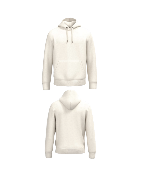 Beige Premium Hoodie personaliseren met borduring of bedrukking – ecologisch materiaal met een luxe uitstraling, professioneel geborduurd en bedrukt door PANTR. in Wevelgem.