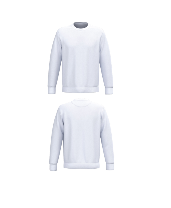 Witte Premium Sweater personaliseren met borduring of bedrukking – ecologisch materiaal met een luxe uitstraling, professioneel geborduurd en bedrukt door PANTR. in Wevelgem.