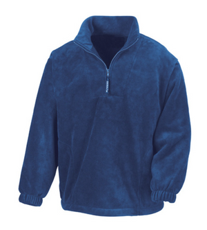 Luxury fleece trui halve zip - groepsbestelling