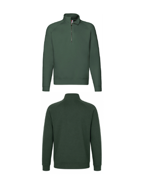 Halve zip trui