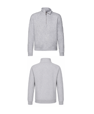 Halve zip trui