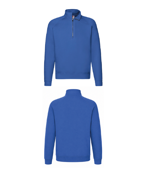 Halve zip trui