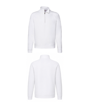 Halve zip trui