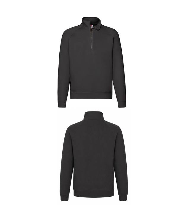 Halve zip trui