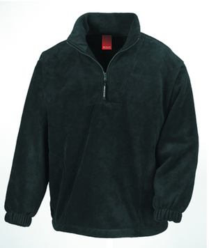 Luxury fleece trui halve zip - groepsbestelling